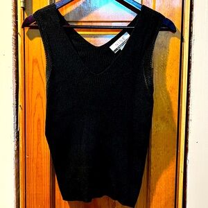 Nine & Company Women’s Dressy Black Sleeveless Top